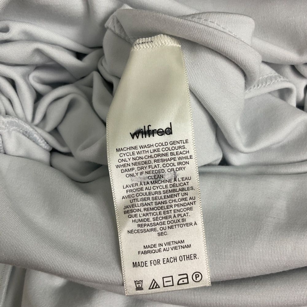 Wilfred Aritzia Saturn Long Sleeve Wrap Dress NEW - Picture 6 of 8